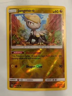 Jangmo-o 98/145 Guardians Rising Pokemon Reverse Holo Foil Nice! - Image 1