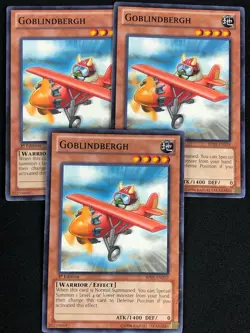 YUGIOH GOBLINBERGH BP01-EN219 1ST STARFOIL X3 (NM) - Image 1