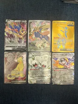 Pokemon TCG Lot Full Art - EX - Shiny - V Star - Ultra Rare NM/LP Pokemon Cards - Image 1