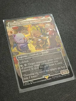 Stiltzkin, Moogle Merchant MTG Final Fantasy NM (Borderless Chocobo Track Foil) - Image 2