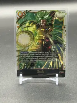 Dragon Ball Broly FB08-122 Secret Rare Saiyan's Pride English Card Fusion World - Image 1
