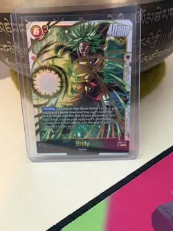 Dragon Ball Broly FB08-122 Secret Rare Saiyan's Pride English Card Fusion World - Image 1