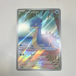 Pokemon Misty's Lapras 194/182 Sv10: Destined Rivals Full Art Holo Rare - Image 1