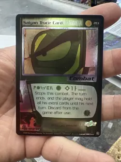 Dragon Ball Z CCG TCG Saiyan Truce Card #203 Holo Foil - Image 1