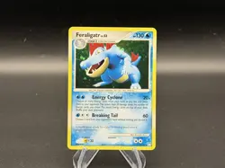 2007 Pokemon Card- Diamond & Pearl Mysterious Treasures Feraligatr Holo 8/123 - Image 1