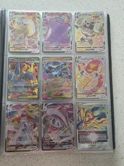 Entire Pokemon TCG Binder With 90 Cards Binder Included - Image 5