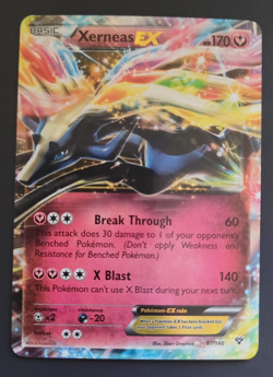 Xerneas EX 97/146 XY Base Set NM Ultra Rare Pokemon Card - Image 1