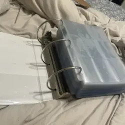 6-inch 3-ring Binder With 250 9-pocket Trading Card Pages - Image 3