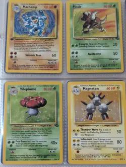 WOTC Pokemon Binder (9 Holos, 33 1st Eds, 158 Cards) Legendary + Team Rocket - Image 4