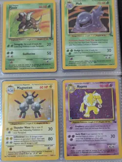 WOTC Pokemon Binder (9 Holos, 33 1st Eds, 158 Cards) Legendary + Team Rocket - Image 5