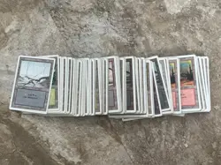 140+ MTG Revised Lands Lot Most LP - Image 1