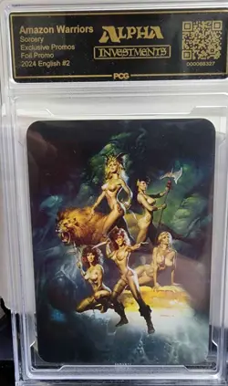 Sorcery Contested Realm - Amazon Warriors Promo - Alpha Investments - PCG 9.5 - Image 2