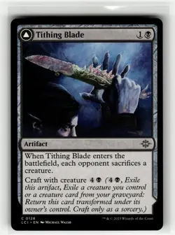 TITHING BLADE The Lost Caverns of Ixalan #128 LCI(NM+)(MTG) - Image 1
