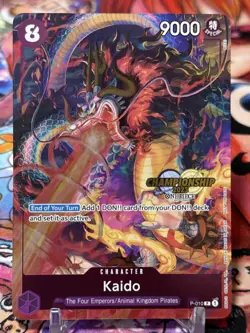 KAIDO - One Piece TCG P-010 - PROMO - CS 2023 Celebration Pack - Image 1