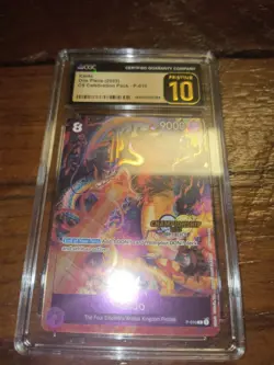 KAIDO - One Piece TCG P-010 - PROMO - CS 2023 Celebration Pack CGC Pristine 10 - Image 1