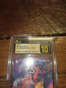 KAIDO - One Piece TCG P-010 - PROMO - CS 2023 Celebration Pack CGC Pristine 10 - Image 2