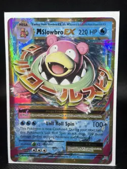 Pokemon TCG M Slowbro EX Mega XY Evolutions Ultra Rare Holo Card 27/108 - Image 1