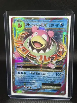 Pokemon TCG M Slowbro EX Mega XY Evolutions Ultra Rare Holo Card 27/108 - Image 3