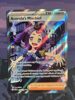 Acerola's Mischief 165/132 Pokemon Mega Evolution Ultra Rare Near Mint - Image 1