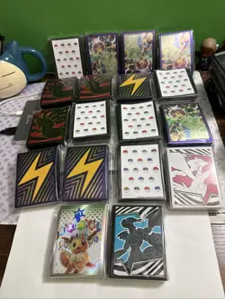 Pokemon ETB Sleeves Mixed Lot Of 18 - Sealed - Image 1