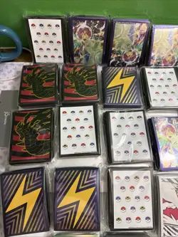 Pokemon ETB Sleeves Mixed Lot Of 18 - Sealed - Image 2