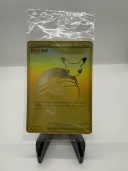 SEALED Pokemon Card Poke Ball SWSH146 Gold Celebrations 25th Anniversary - Image 1