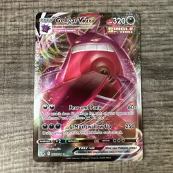 Pokemon Sword & Shield Fusion Strike Gengar VMAX 157/264 Holo Ultra Rare NM - Image 1