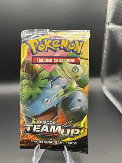 Pokemon TCG Team Up Booster Pack - Full Artset X4 New & Sealed - Image 2
