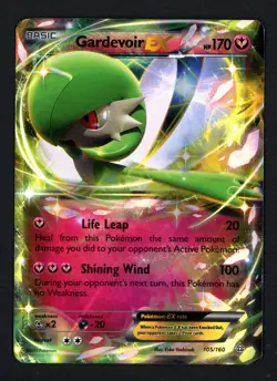 Gardevoir EX 105/160 Primal Clash Ultra Rare Pokemon TCG - Image 1