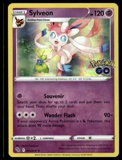 Pokemon GO #035/078 Sylveon Holo - Image 1