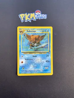 Pokemon TCG Kabutops Neo Discovery 25/75 Regular Rare LP. - Image 1