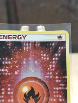 Pokemon TCG Fire Energy 2005 EX Holo Rare Emerald Expansion Set 102/106 - Image 3