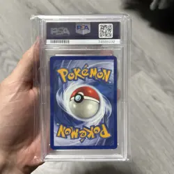 Pokemon 1999 Game Base Set Beedrill #17 PSA 9 - Image 2
