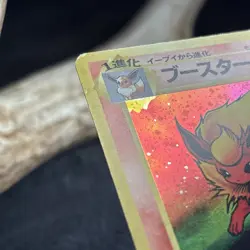 Japanese Flareon No. 136 Jungle Holo Rare - Vintage Pokemon TCG Card - Image 3