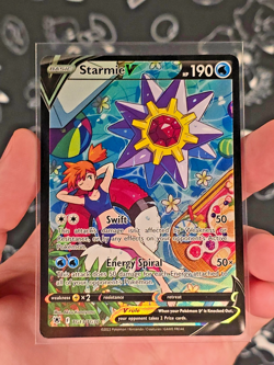 Pokemon TCG Starmie v TG13/TG30 Swsh10 Astral Radiance Trainer Gallery NM - Image 1