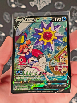 Pokemon TCG Starmie v TG13/TG30 Swsh10 Astral Radiance Trainer Gallery NM - Image 3
