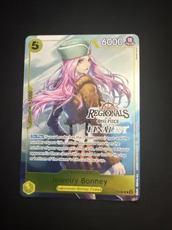 Jewelry Bonney (Offline Regional Finalist Card Set 2025 Vol.2) P-085 One Piece - Image 1
