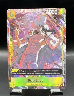 Rob Lucci (Alt Art) ST29-013 Common One Piece Starter Deck: Egghead Near Mint - Image 1