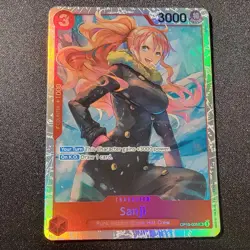 Sanji OP10-005 English SR Royal Blood One Piece Card Game NM - Image 1