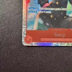 Sanji OP10-005 English SR Royal Blood One Piece Card Game NM - Image 4