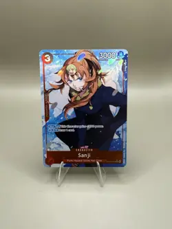 One Piece CCG Sanji OP10-005 SR Royal Blood Card (Alt Art) - Image 1