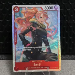 Sanji OP10-005 SR Royal Blood Foil One Piece CCG TCG Card Game - Image 1