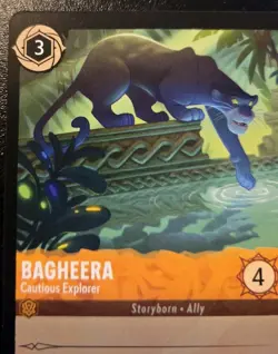 Bagheera - Cautious Explorer 12/204 Uncommon Whispers In The Well Disney Lorcana - Image 2