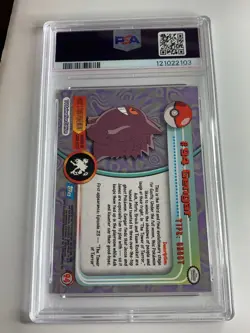2000 Topps Pokemon #94 Gengar Series 2 PSA 9 MINT - Image 2