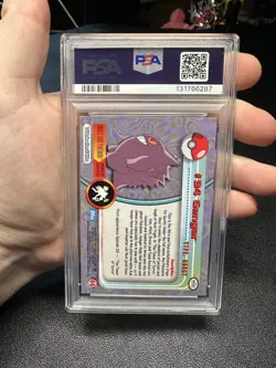 2000 Topps Pokemon #94 Gengar Series 2 PSA 8 MINT - Image 2