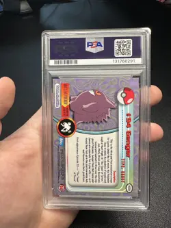 2000 Topps Pokemon #94 Gengar Series 2 PSA 9 MINT - Image 2