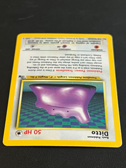 Ditto 3/62 - Fossil Pokemon Card - Holo LP - Image 3