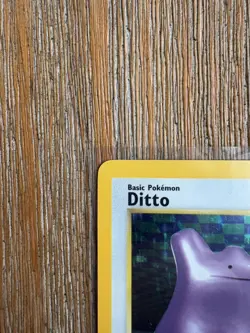 Pokemon DITTO Fossil Set Holo Rare 3/62 1999 LP - Image 3