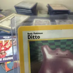 Pokemon TCG Ditto 3/62 Fossil Holo Rare Unlimited Vintage WOTC LP - Image 2