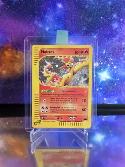 Moltres Holo E Reader H20/H32 Skyridge Light Play Pokemon Card - Image 1